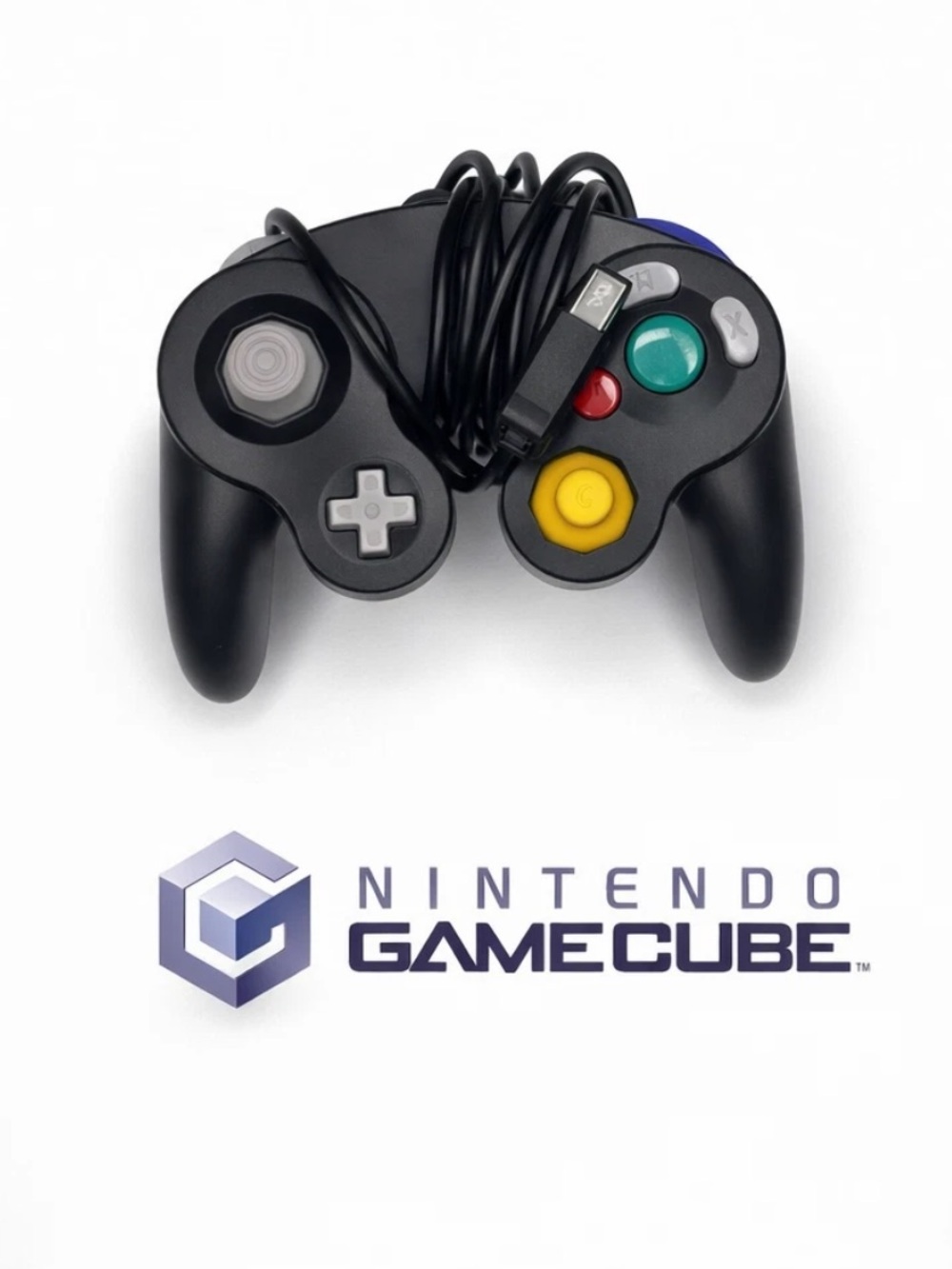 Nintendo GameCube Controller (Black) *Tested